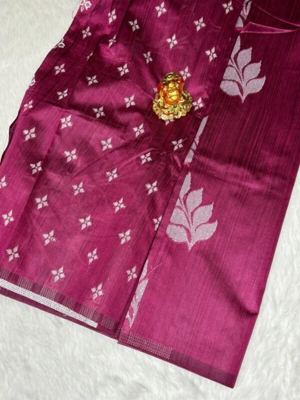 Image 2024-07-26 at 21.59.43 (9) Semi Silk pink Saree with Blouse