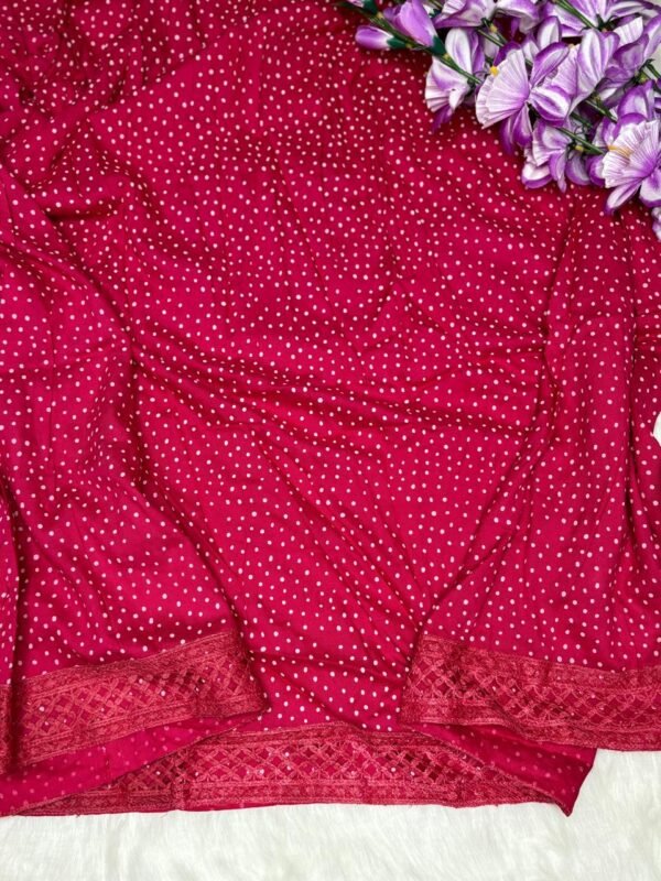 Anarkali Kurti with Embroidered Work and Border