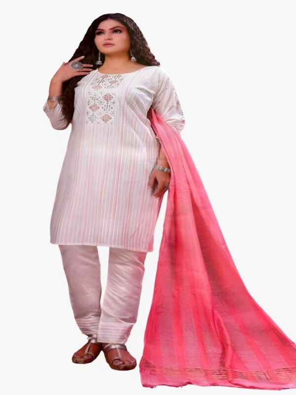 Image 2024-08-17 at 20.42.09 (7) Roman Silk A-Line Kurti with Pot Work and Embroidery Sequence Work