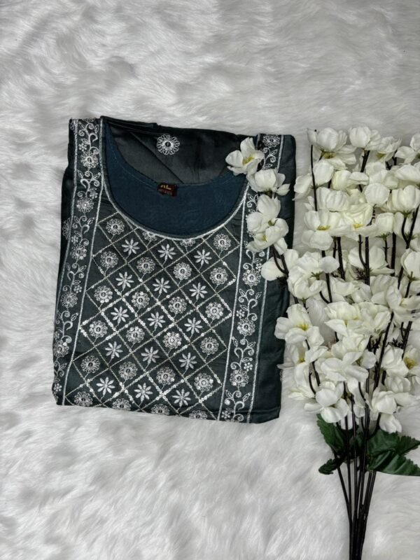 Sharara ash Kurti – Sequence Embroidery