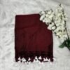 Image 2024-11-19 at 16.48.30 (2) Khadi maroon Saree